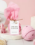 You Are Loved - Rose Bath Bomb Self-Love Soak