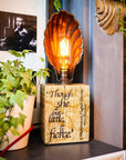 Theatre Footlight Personalised Table Lamp