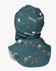 Kids Thermal Merino Balaclava with Tractors
