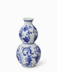 Three Delft Bud Vases