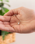 Tiny Acorn Silver Charm