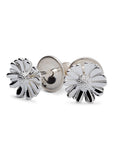 Daisy Tiny Silver Stud Earrings