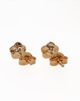 Forget-Me-Not Tiny Rose Gold Vermeil Stud Earrings