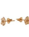 Forget-Me-Not Tiny Rose Gold Vermeil Stud Earrings