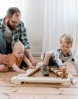 TipiToo® Small Balance Beam 3 Piece Set - Jute Rope