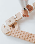 TipiToo® Small Balance Beam 3 Piece Set - White Rope