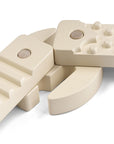 TipiToo® Small Balance Beam 3 Piece Set - White Rope