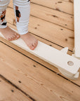 TipiToo® Small Balance Beam 3 Piece Set - White Rope