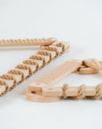 Large Jute Rope Balance Beam Set Three Piece