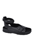 Classic Black Leather Sandals