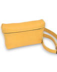 Yellow Everyday Leather Crossbody Bag