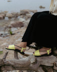 TOKU Berlin Sandals - Lime Yellow