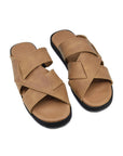 Brown Leather Sandals for Women