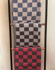 CHECKERED TURKISH COTTON THROW