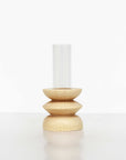 Beech Wood Vase Totem Three