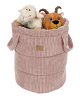 Toy Storage Basket for Kids – Powder Pink