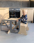 Transformable Kitchen Tower - Securestep and high chair combo