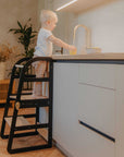 Transformable Kitchen Tower - Sleekstep and High Chair Combo