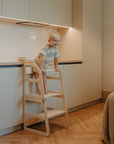 Transformable Kitchen Tower - Sleekstep and High Chair Combo