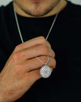 Travel Viking Rune Personalised Silver Necklace