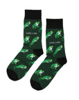Bamboo Tree Frog Socks in Green