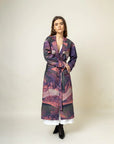 Amelia printed trench coat, stylish premium outerwear, luxury best-selling womenswear by Bethikal at brixbailey.com