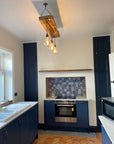 Triple Wooden Beam Chandelier - Norwegian Spruce Cluster Pendant Light