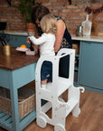 Convertible Montessori Kitchen Helper Table