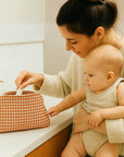 trousse de toilette vichy bio made in france