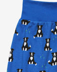 Organic cotton yoga pants with dog print, premium kids activewear, soft comfortable stretchy leggings, trendy farm animal motif by Toby Tiger at brixbailey.com