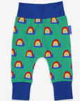 Premium baby pants with snails print, soft organic cotton, flexible waistband, stylish and comfortable, best-selling toddler clothing by Toby Tiger at brixbailey.com