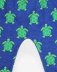 Premium baby pants with turtle applique, organic cotton, stylish and comfortable, best-selling sustainable kids fashion, soft GOTS certified fabric by Toby Tiger at brixbailey.com