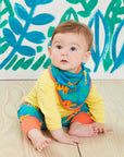 Premium Baby Pants with Wildcat Print, Soft Organic Cotton, Comfortable Fit for Crawling and Play, Eco-Friendly GOTS Certified by Toby Tiger at brixbailey.com