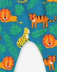 Premium Baby Pants with Big Cat Print, Soft Organic Cotton, Comfortable Fit for Crawling and Play, Sustainable Eco-Friendly Toddler Clothes by Toby Tiger at brixbailey.com