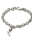Tulip Flower Silver Charm