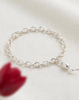 Tulip Flower Silver Charm