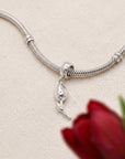 Tulip Flower Silver Charm