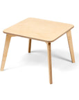 TULLA - Height-extendable Kids Table - Natural Wood