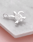 Turtle Silver Charm