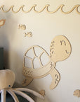 Wooden Wall Decoration - Turtle