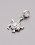 Turtle Silver Charm