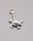 Turtle Silver Charm