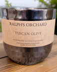 Premium 2-Wick Dimpled Black Candle, Hand-Poured Luxury Soy Candle, Elegant Home Decor, Vegan Eco-Friendly Scented Candle by Ralph's Orchard at brixbailey.com