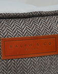 THE LINCOLN | LUXURY TWEED CALMING DONUT DOG BED