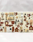 Two-piece wall activity panel (60×80 + 60×39 cm)