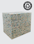 Yoga Studio 1'' Inch Chip Foam Half Yoga Block (10 Pack)