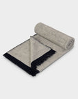 Yoga Studio GOTS Organic Cotton Two Toned Yoga Blanket