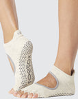 ToeSox Half Toe Bellarina Women's Yoga Grip Socks