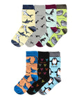 Ocean Lovers Bamboo Socks Collection 7 Pack