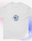 Blue science biology cell graphic design unisex t-shirt
